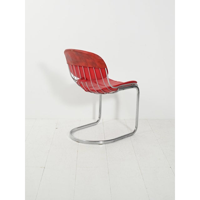 Metal Chairs attributed to Gastone Rinaldi, 1970s, Set of 10 For Sale - Image 7 of 17