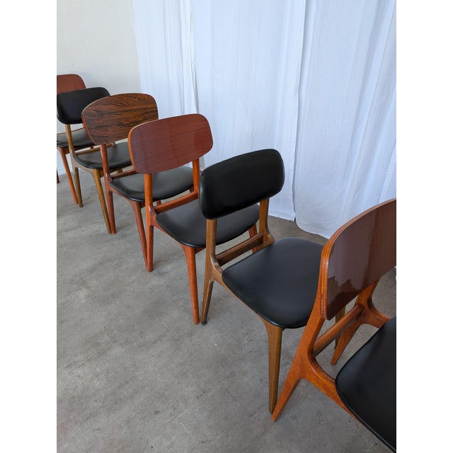 Vintage Dining Chairs by Stol Kamnik, Yugoslavia, 1970s, Set of 6 For Sale - Image 10 of 18