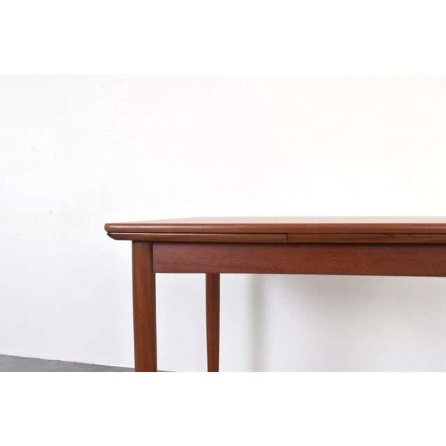 Mid-Century Danish Teak Extendable Dining Table, 1960s For Sale - Image 12 of 18