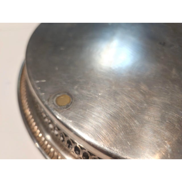 Vintage W.M.W. Rogers Silverplate Tray For Sale - Image 11 of 12