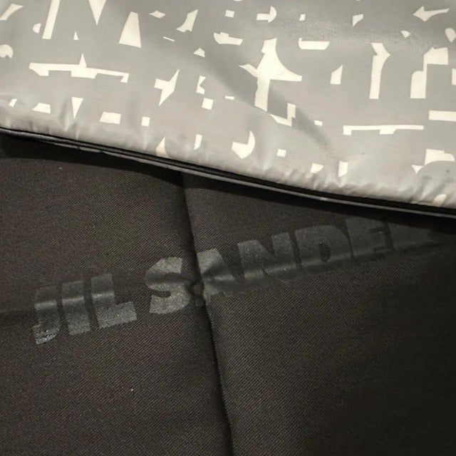 Textile 21st Century New Abstract Print Nylon Clutch Bag by Jil Sander For Sale - Image 7 of 11