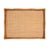 2020s Matthew Izzo Home Wavey Large Scallop Edged Rectangle Rattan Tray For Sale - Image 5 of 7