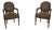 Pair of Century Louis XVI Arm Chairs For Sale