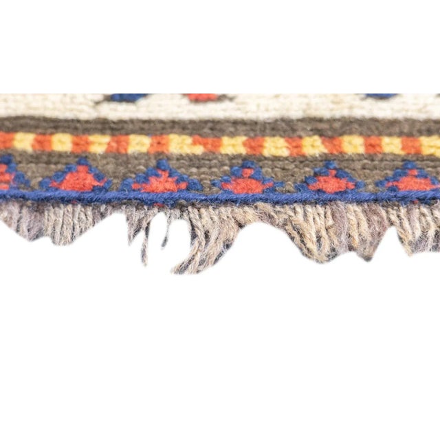 Antique Kazak Rug 3'4'' x 6'2'' For Sale - Image 12 of 12