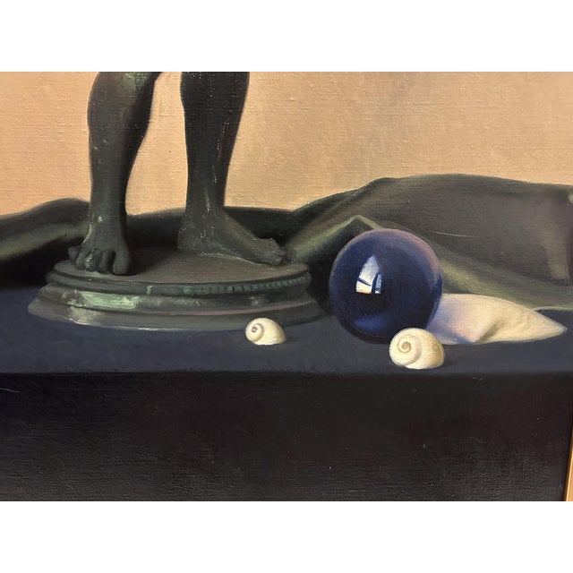 Robert Douglas Hunter 20th C. American Artist. Realist Painting Apollo Statue For Sale In Philadelphia - Image 6 of 8