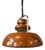 Vintage Space Age Pendant Lamp by Anvia, 1970s For Sale
