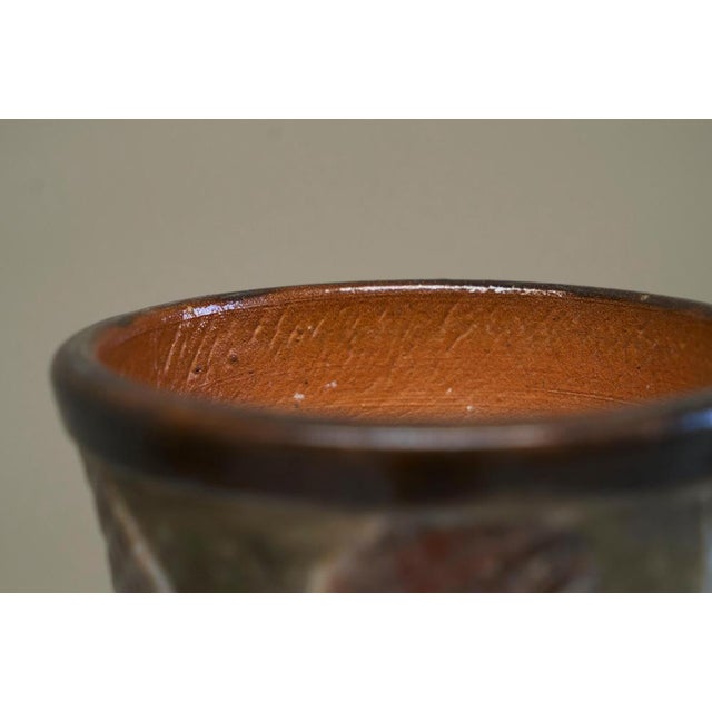 Studio Pottery Vase by Jean Guyaux, Belgium, 1960s For Sale - Image 12 of 14