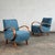 H-410 Lounge Chairs attributed to Jindrich Halabala for Up Závody, 1930s, Set of 2 For Sale - Image 11 of 11