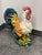 Design Plus Gallery presents a Large Glazed Ceramic Rooster Sculpture. This colorful ceramic rooster showcases a glossy...