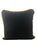A striking vintage decorative pillow featuring an authentic Salvatore Ferragamo printed textile, identified by the ©...