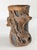 Brown Early 20th Century Chinese Republic Yixing Zisha Tree Form Brush Pot Vase For Sale - Image 8 of 12