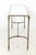 Metal Steel and Brass Console Table For Sale - Image 7 of 7