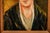1920s Lovely Framed Antique Oil Painting Portrait of Art Deco Era Woman Home Wall Decor For Sale - Image 5 of 10