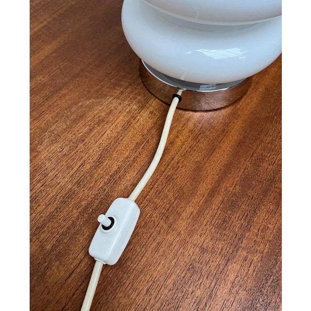 Mid-Century Space Age Glass Table Lamp by Carlo Nason for JBS, 1960s For Sale - Image 18 of 18