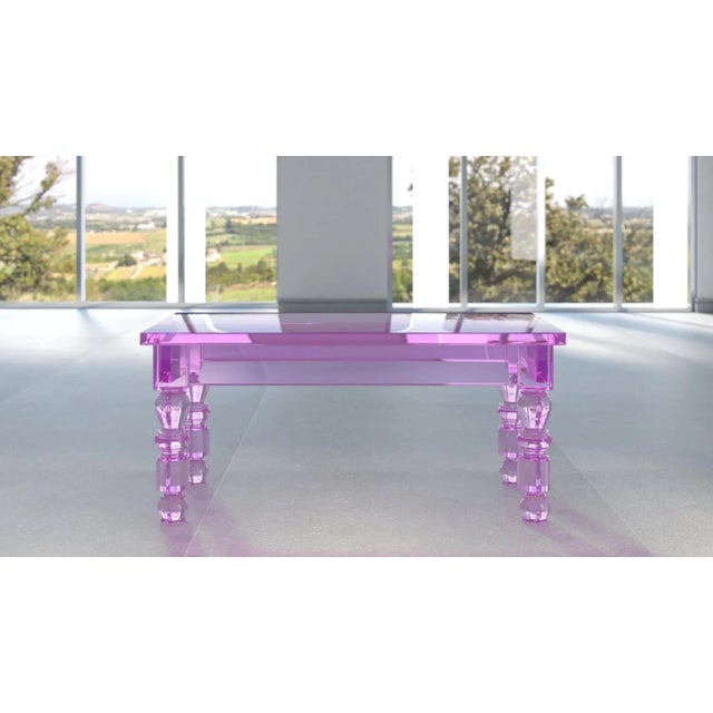 Contemporary Model Post Rural Coffee Table by Studio Superego For Sale - Image 3 of 4