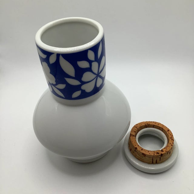 Mid 20th Century Japanese Tea for One Stacking Tea Pot Cup Set- 2 Pieces For Sale - Image 9 of 13