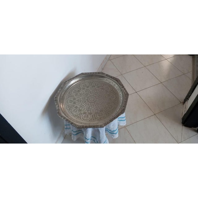 Early 20th Century Early 20th Century Handcrafted Solid Silver Serving Set- 3 Pieces For Sale - Image 5 of 6