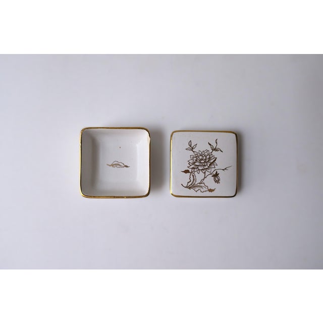 Early 20th Century Italian Richard Ginori Jewelry Box Milano For Sale - Image 5 of 12