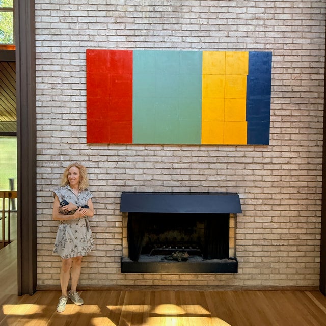 Oversized Abstract Art from Matthew Langley LOVE LOVE LOVE. The scale coupled with the seemingly simple composition...