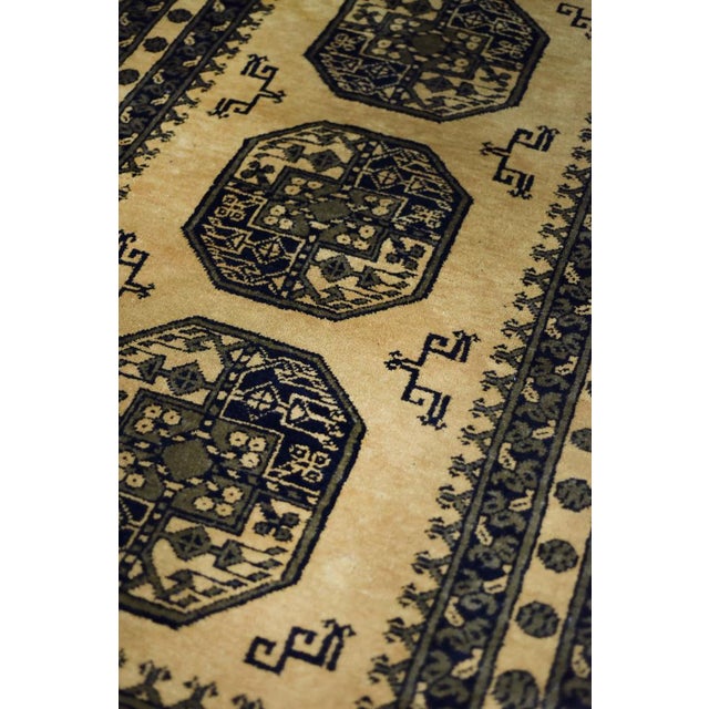 Vintage Hand-Woven Ersari Rug, 1930s For Sale - Image 11 of 18