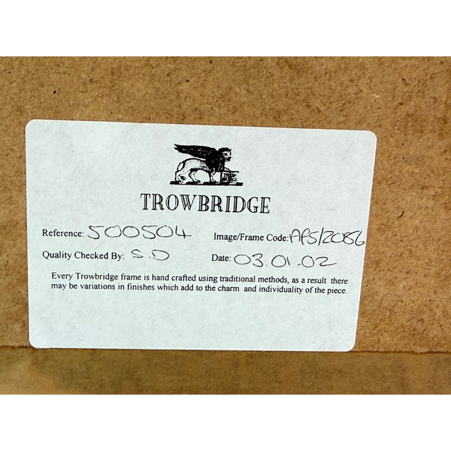 Victorian English Trowbridge Victorian Style Gilt Ebonized Framed Botanicals - S/2 For Sale - Image 3 of 7