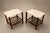 Brazilian Modern Pair of Side Tables in Rosewood & Marble, Brazil, 1960s For Sale - Image 17 of 18