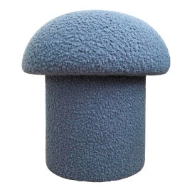 Example of Blue Mid-Century Modern Seating