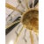 Glass Amber Murano Glass Chandelier by Simong For Sale - Image 7 of 9