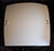 Silver Vintage Ceiling Lamp with a Curved White Glass Pane by Honsel, 1990s For Sale - Image 8 of 8
