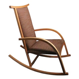 Knoll Carlos Riart Barcelona Rocking Chair C. 1980's For Sale