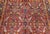 Vintage Persian Heriz Rug, Hand-Knotted Wool, Allover Geometric Pattern, Red & Blue, 8x11 For Sale - Image 12 of 15