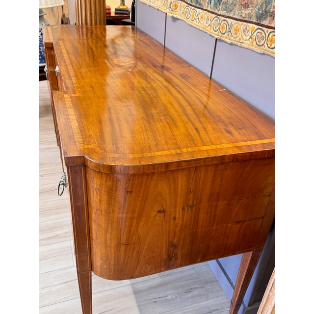 Late 18th Century English George III Inlaid Mahogany Sideboard For Sale - Image 16 of 16
