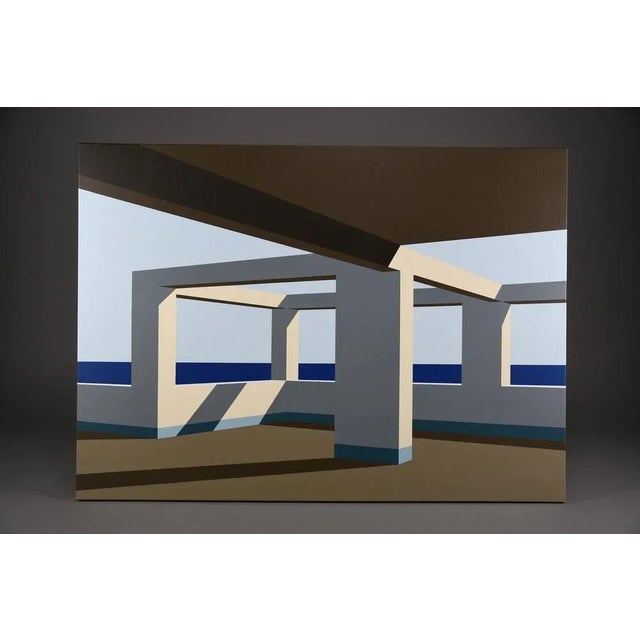 Textile Jurriaan Molenaar, Arteaga II, 2025, Acrylic on Linen For Sale - Image 7 of 10