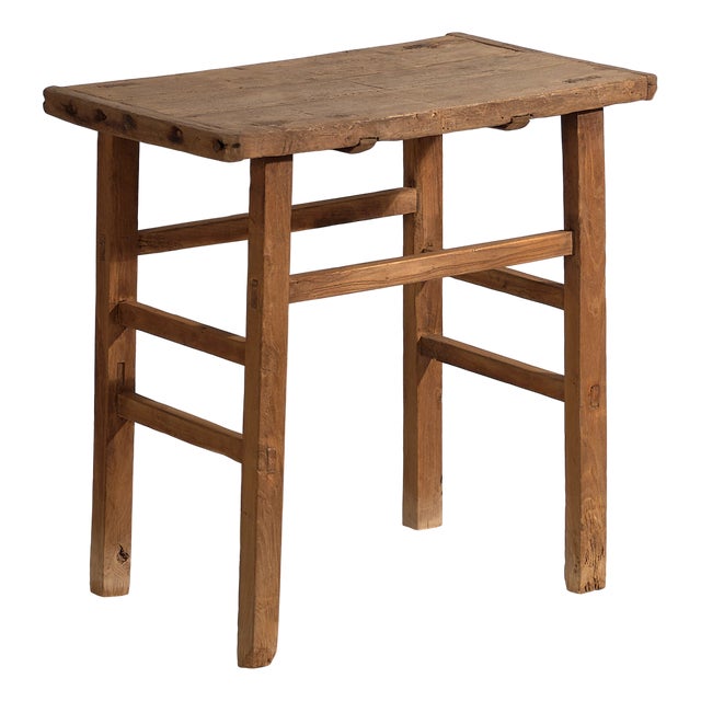 Antique Primitive Style Console Table, 1920s For Sale
