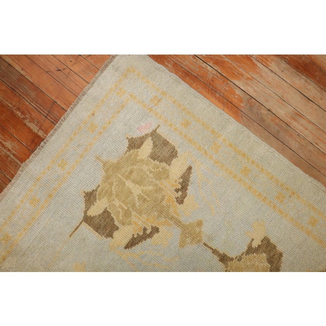Early 21st Century Arts Crafts Inspired Turkish Rug - 8' x 9'8" For Sale - Image 4 of 12