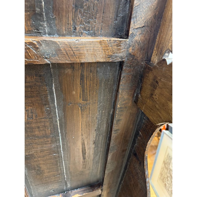 Antique Chinese Carved Wood Altar Bench | Southern China | Fish & Dragon Folk Art | Late 19th C. For Sale - Image 11 of 11