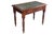 William IV Antique Victorian William IV Mahogany Tooled Leather Writing Table Desk Console For Sale - Image 3 of 16