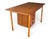 Restored Danish Modern Writing Desk With Sliding Cabinet & Tapered Legs For Sale - Image 11 of 17