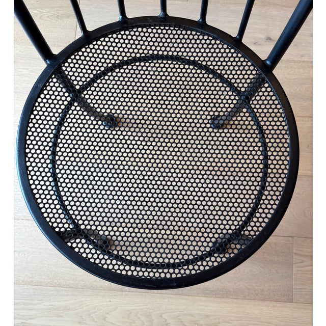 Vintage Woodward Wrought Iron Cafe Chairs - Set of 2 For Sale - Image 9 of 18