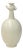 Vintage Off White Bird Head Mouth Ceramic Art Vase For Sale