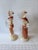 Orange Stunning Pair of Vintage Murano Glass Figures For Sale - Image 8 of 12