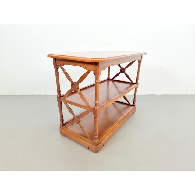 Victorian 3-Tier Bookshelf from López Morton, 1980 For Sale - Image 6 of 12