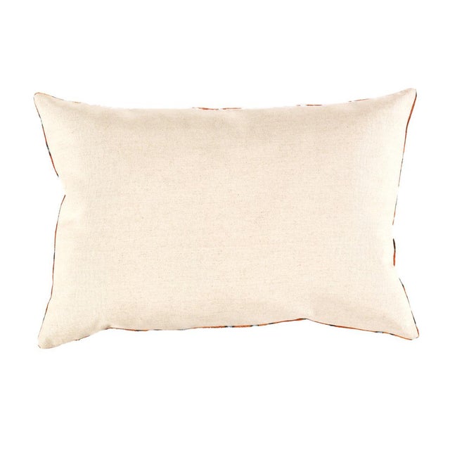 Contemporary Velvet Ikat Pillow For Sale - Image 10 of 11