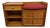 Nathan Vintage Teak Entry Bench With Storage For Sale