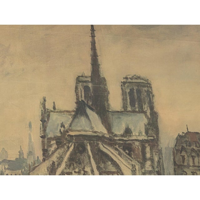 1950s French National Railways Notre Dame Poster, 1950s For Sale - Image 5 of 18