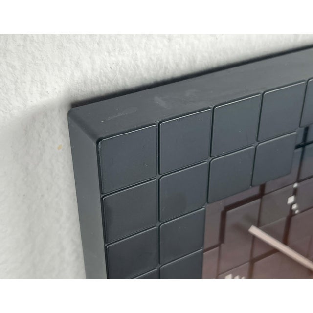 Vintage Cube Wall Clock from Seiko, Japan, 1980s For Sale - Image 13 of 18