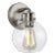 Sean Lavin by Visual Comfort Studio Clara 1-Light Sconce, Satin Nickel For Sale
