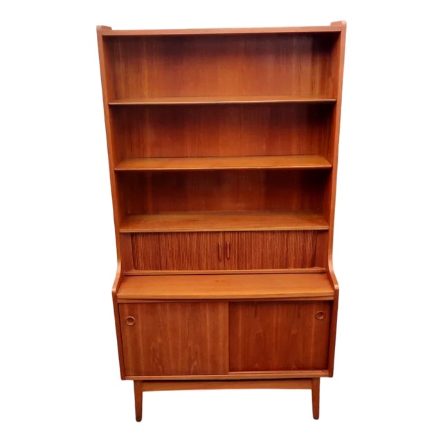 Danish Teak Office Secretary, 1960s For Sale