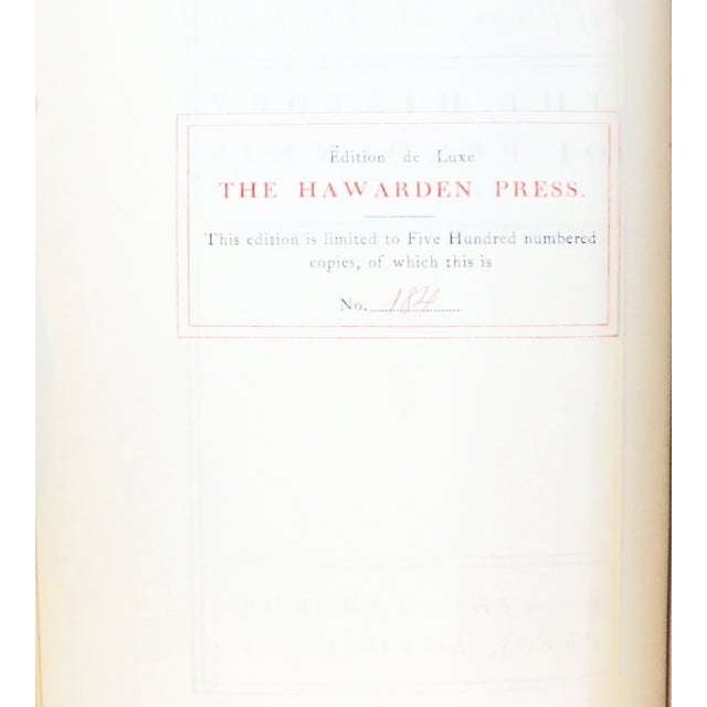 C1890 Limited Edition Thackeray's Works, Vol 1 & 2 For Sale - Image 4 of 4