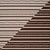 Sample - Schumacher Skyline Stripes Reversible Fabric In Americano For Sale In New York - Image 6 of 6